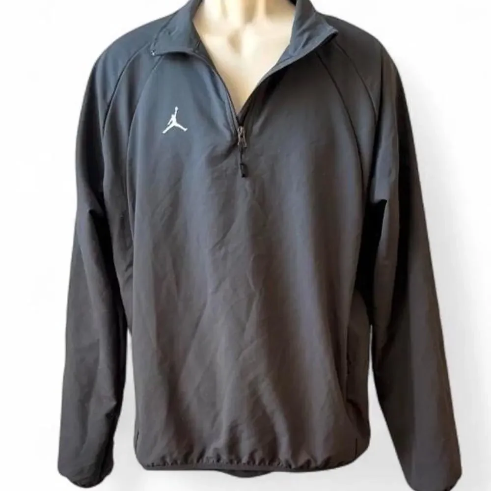Jordan re2pect grey quarter zip...